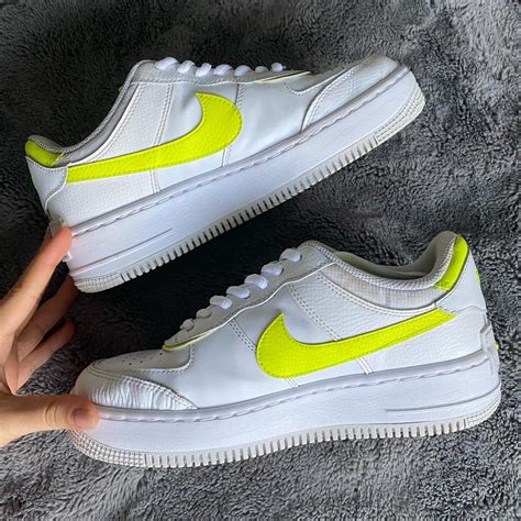 nike air force 1 shadow neon gelb|nike air force 1 foot locker.